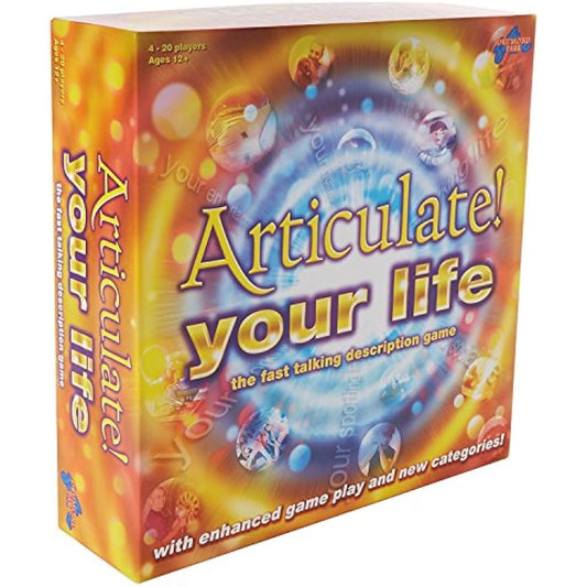 Drumond Park Articulate Your Life Family Board Game - The Fast Talking Description Board Game | Family Games For Adults And Kids Suitable From 12+ Years