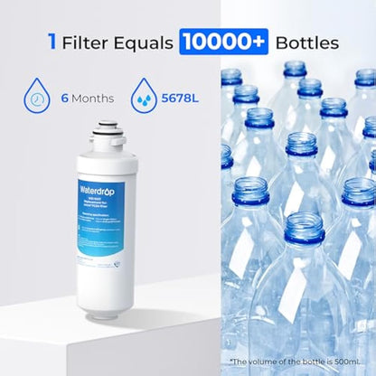 Waterdrop WD-W07 Water Filters, Replacement for Lincat® Water Filter FC04, Compatible with Lincat® Filterflow FX Series Water Boilers EB3FX, EB3FX/PB, EB4FX, EB6FX, EB6TFX, EWF-8007A (2)
