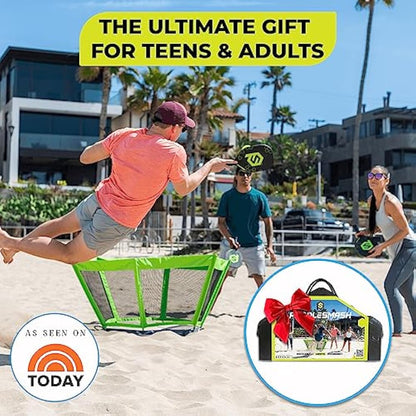 PaddleSmash - Outdoor Games - Yard Games - Beach Games - Outdoor Games for Adults and Family - Perfect for Backyard Beach Tailgate & Lawn