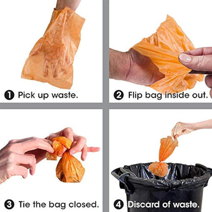 Bags On Board Dog Poo Bags | Strong, Leak Proof Dog Waste Bags | 140 Patterned Bags