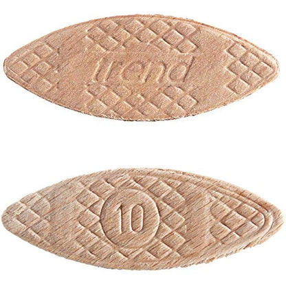 Trend 1000pcs Beechwood Joining Biscuits (No. 10) for Woodworking and Furniture Framing, BSC/10/1000