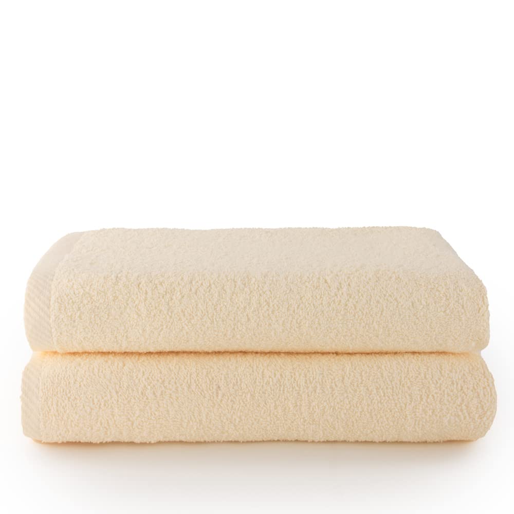 Top Towel - Hand Towel Set - Pack of 2 Large Bath Towels - Large Bath Towels - Bath Towel 100 x 150 cm