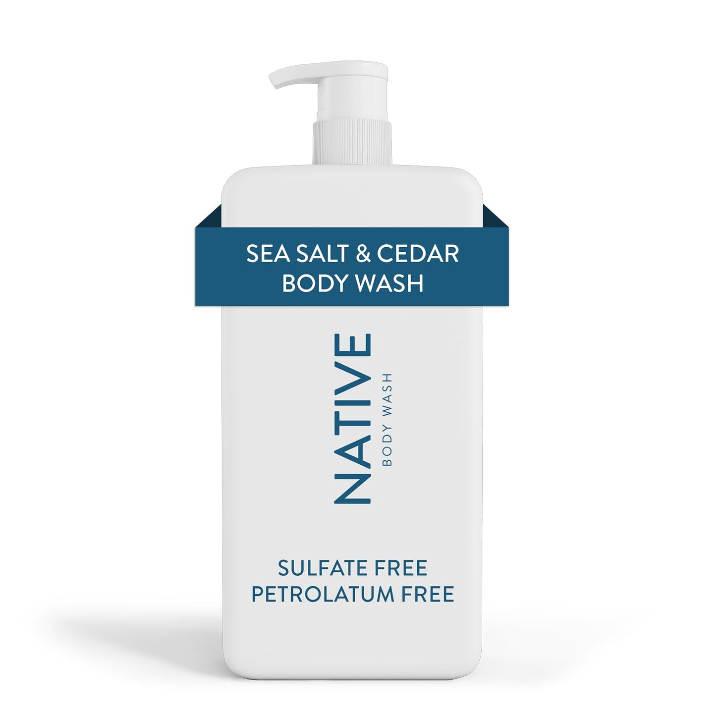 Native Sea Salt & Cedar Body Wash (1000 ml)