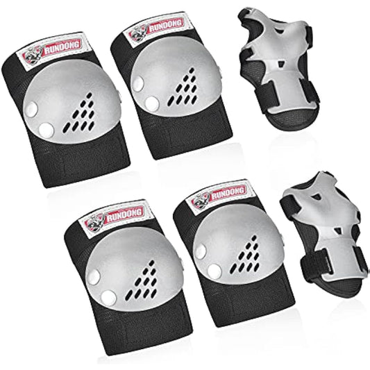 Youth/Kids Knee Pads Elbow Pad Wrist Guards Protective Gear Set for 3-15 Years Child Roller Skates Skateboard Inline Rollerblading Cycling BMX Bike Skating Scooter Riding and Other Outdoor Sports