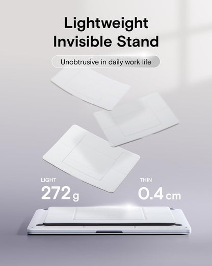 MOFT Laptop Stand for Desk, Non-Adhesive Laptop Stand with 2 Adjustable Viewing Angles