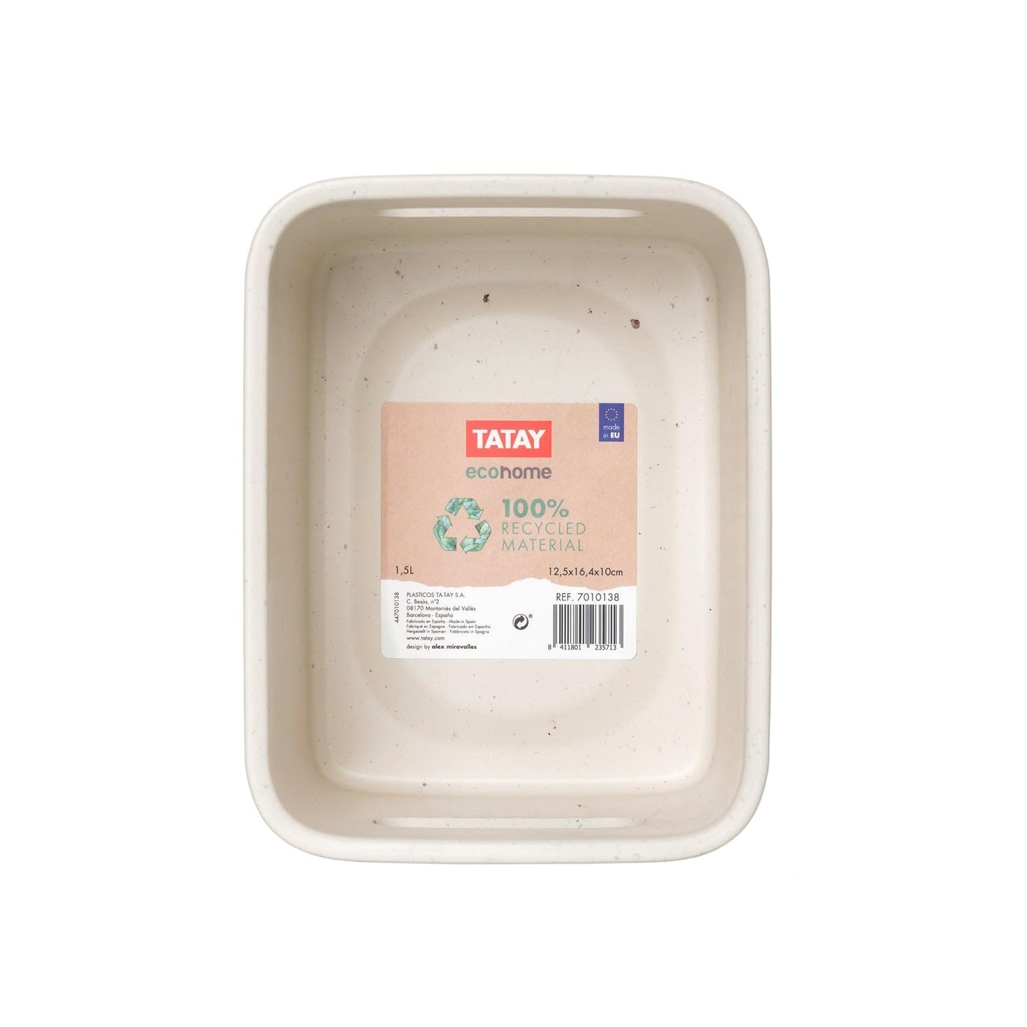TATAY Storage Basket Ecohome BPA-Free Compact Versatile Design