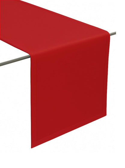 Table Runner Made of Minimate Fabric Modern, Smooth, Wide Hem, Non-Iron, Durable, Washable up to 60°C, Can be Tumble Dried, Kitchen and Living Room
