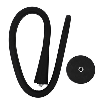 VOANZO Front-Loading Washing Machine Door Support Bracket – Essential Accessory for Keeping Door Open, Black, Aluminium/Silicone, 41.4cm Bracket