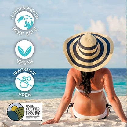 SPF 45 Every Day Kids Mineral Sunscreen | 75 ml Biodegradable, Paraben Free & Reef Safe Sunscreen for Face & Body for Kids | Non-Greasy, Lightweight & Sheer Mineral Protection Against UVA & UVB