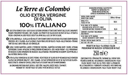 Le Terre di Colombo – 100% Italian Extra Virgin Olive Oil - Aluminium Bottles - Pack of 6 x 0.25 L