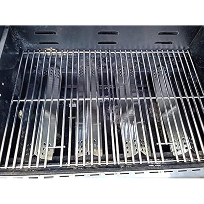 GFTIME 37cm Heat Plate for Beefeater 3, Napoleon, Nexgrill, Grillmaster, Charbroil, Broilmaster, Stainless Steel Flame Tamer, Heat Shield, 3 Pack
