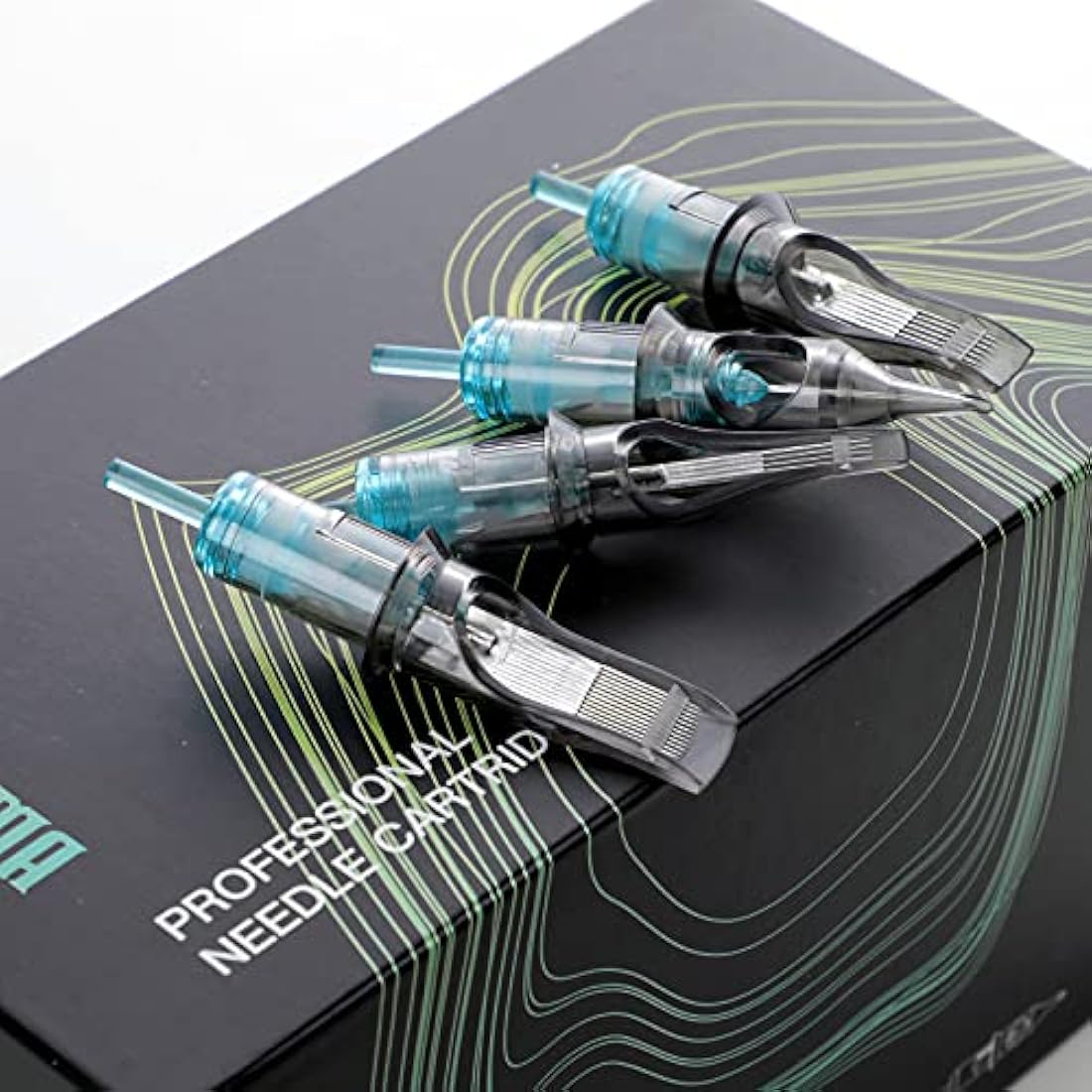 STIGMA 50Pcs Tattoo Cartridges Needles Disposable Mixed #12 Standard Round Liner Curved Magnum Shader 3RL 5RL 7RL 9RM 15RM EN02B-50KIT-X