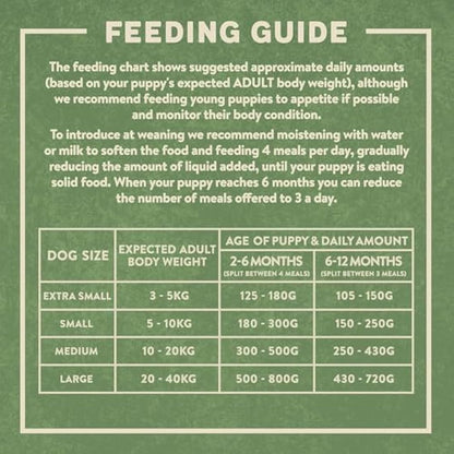 Harringtons Complete Puppy Dry Dog Food Salmon & Rice 10kg - Made with All Natural Ingredients