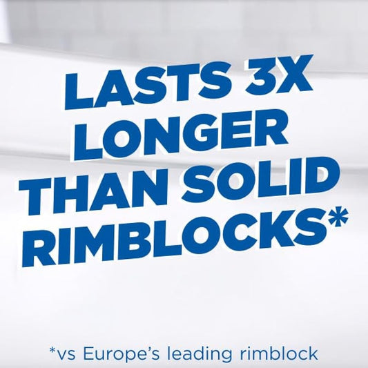 Duck Fresh Discs Toilet Cleaner Refill Twin Pack, Fights Stains That Harbour Germs, Prevents Limescale Build Up, Eucalyptus & Lavender, Pack of 5 (Total of 10 Refill Tubes)