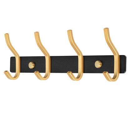MEIJO Coat Hooks Wall Mounted, Coat Rack Wall Mounted Stainless Steel Heavy Duty Wall Hook, Coat Hooks for Door, Bedroom, Bathroom