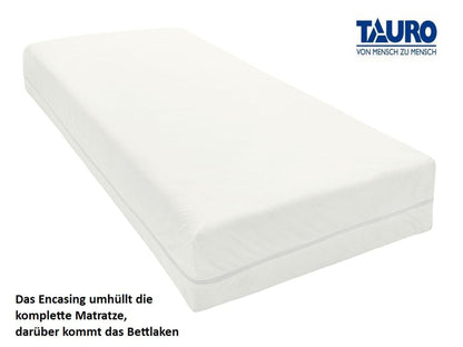 Tauro 24628 Mattress Cover 180 x 200 cm, height 20 cm/Dust Mite Proof/Compact Fibre Structure from Microfilaments from Harmful Substances