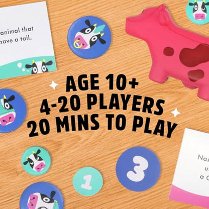Herd Mentality – Udderly Hilarious Family Board Game for 4–20 Players | Easy to Learn, Loved by Millions, with Bonus Online Exclusive Content