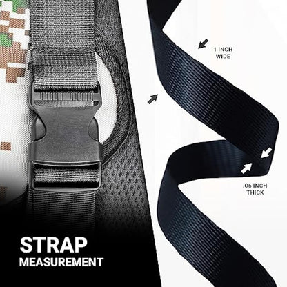 Strapworks Heavyweight Polypropylene Webbing - Heavy Duty Poly Strapping for Outdoor DIY Gear Repair