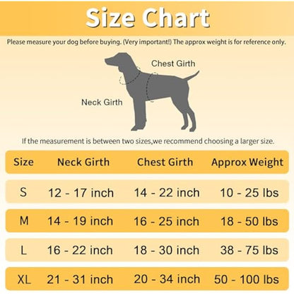 Funfox Dog Harness Large No Pull, Adjustable 2 Clips Anti-Pull Vest with Practical Handle, Breathable Padded Pet Harness Designed for Small/Large Breeds, Reflective Training Walking Camo Green L