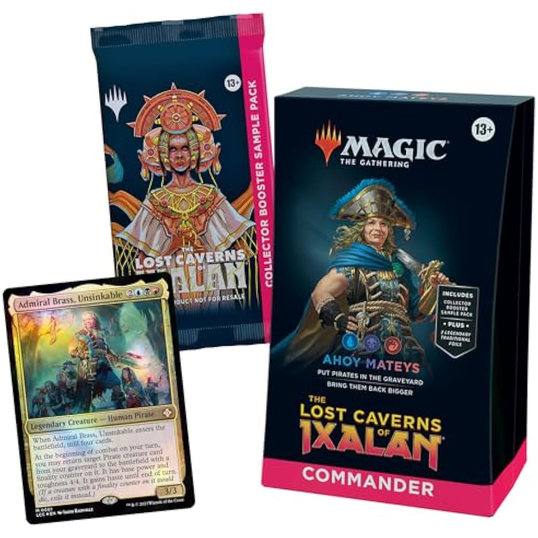 Magic: The Gathering The Lost Caverns of Ixalan Commander Deck - Ahoy Mateys (English Version)