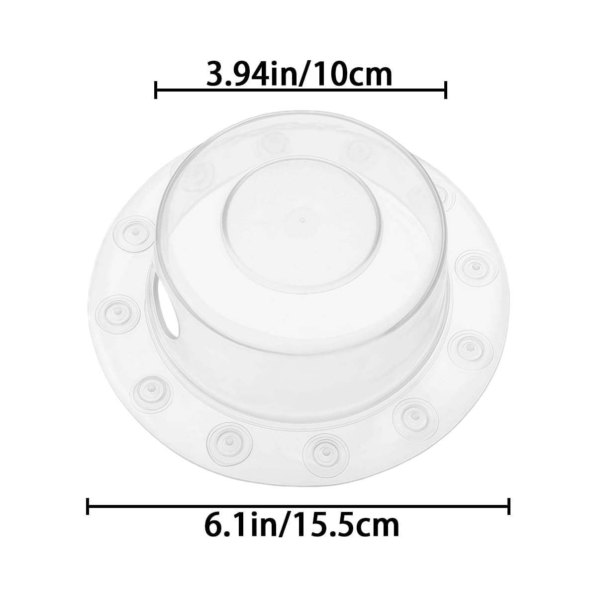2 PCS Bathtub Overflow Drain Covers Clear Silicone Bath Overflow Stopper Deep Bath Drain Cover Adds Inches of Tub Water Durable Hole Protection