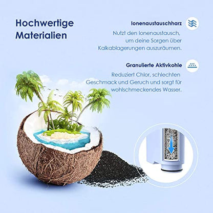 Waterdrop Water Filter Replacement for Philips AquaClean CA6903/10 CA6903/22 CA6903, Reduces Limescale and More, TV SD Certified (8)