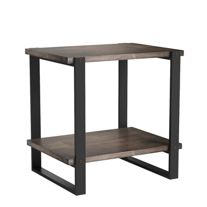 ZINUS Brock Solid Wood Side Table | End Table | Coffee Table | Bed Side Table | Easy Assembly