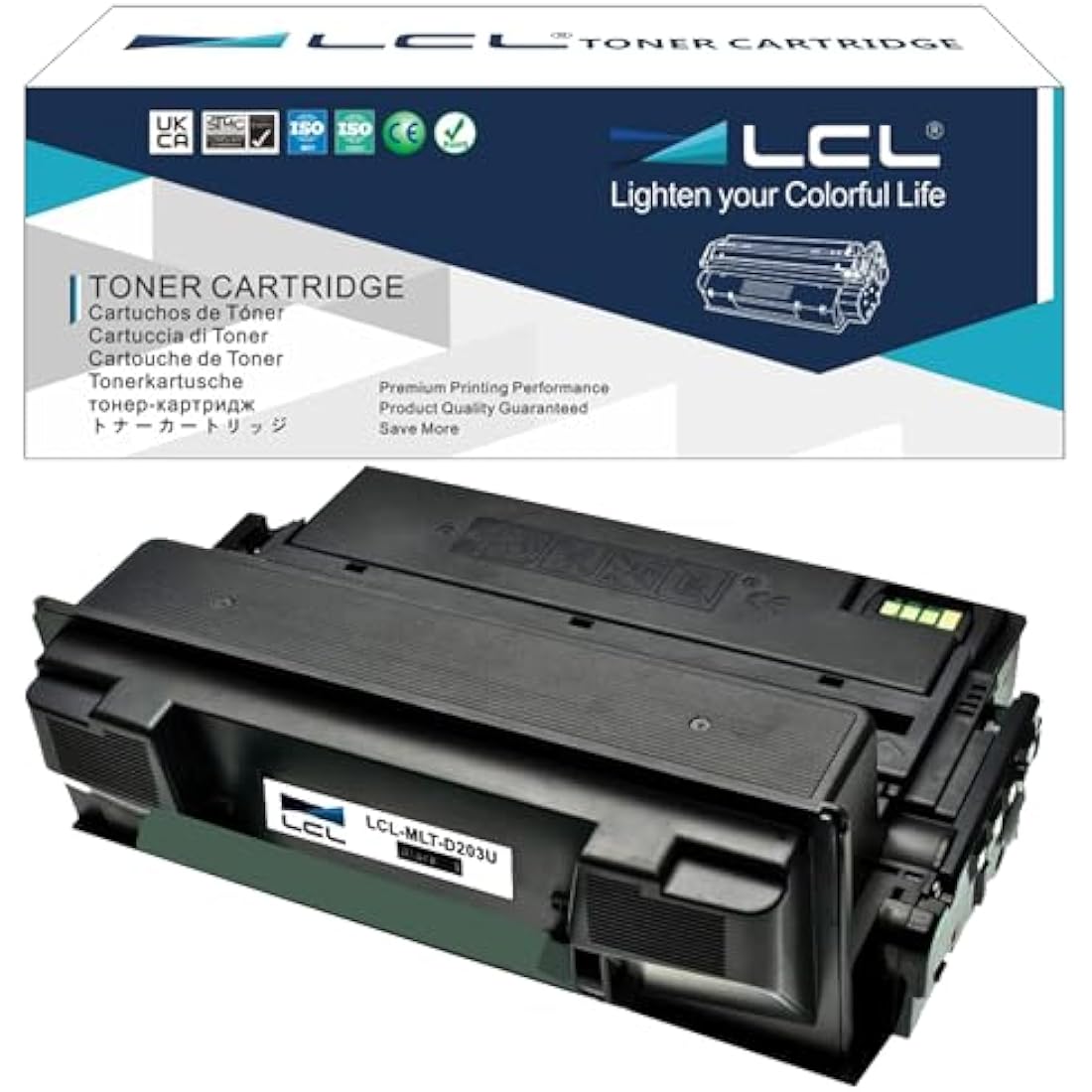 LCL Compatible Toner Cartridge MLT-D203U 15000Pages (1 Black) Replacement for Samsung ProXpress SL-M4020 M4020ND M4020NX M4020D M4070 M4070FR M4072 M4072FD