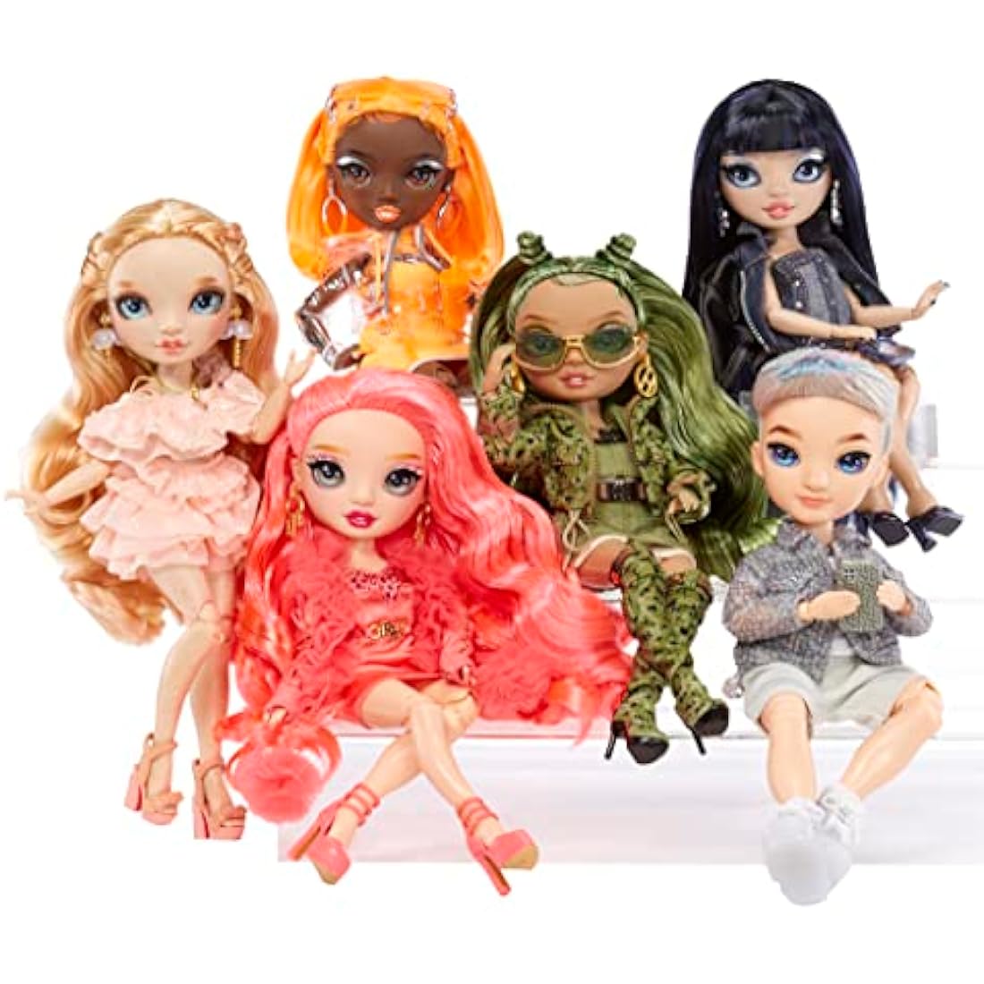 Rainbow High Fashion Doll – VICTORIA WHITMAN - Light Pink Doll with Freckels – Fashionable Outfit & 10+ Colourful Play Accessories - For Collectors and Kids Ages 4-12 Years