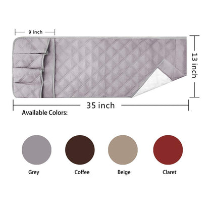 Arm Rest Organiser Hanging Sofa Caddy Storage Bag TV Remote Control Holder Armchairs Couch Organiser Phone Drink Glassse Foldable Pouch Chair Tidy