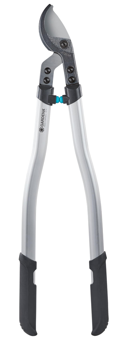 GARDENA Premium Pruning Lopper 700B: Bypass secateurs for gentle, precise trimming of plants, precision-ground blade, double-bend, stable aluminum