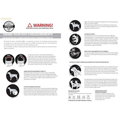 JULIUS-K9Powerharness, Size: M/0, Anthracite