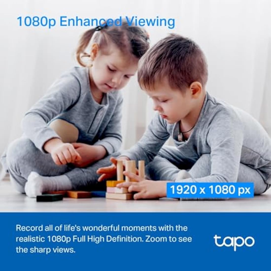 Tapo C200 2-Pack 1080p Pan/Tilt Indoor Camera, Baby Monitor, Motion Detection, Customizable Privacy Mode, 2-Way Talk, Night Vision, Cloud and Local Storage, Works With Alexa and Google, No Monthly Fee