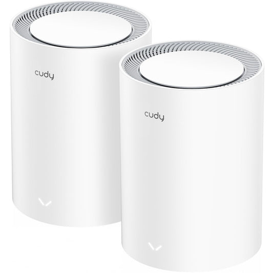 Cudy Dual Band BE3600 WiFi 7 Wi-Fi Mesh System, 3.6 Gbps 160 Mhz, Coverage up to 200 m?, 3 Gigabit Ports, Multi-VPN Compatible, Cudy APP Control(M3600