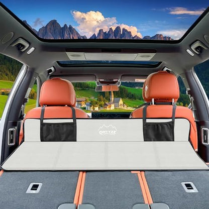 ONTYZZ Non-inflatable Car Camping Mattress Collapsible SUV Bed Mattress for Sleeping Portable Car Back Seat Extender for Car SUV Truck