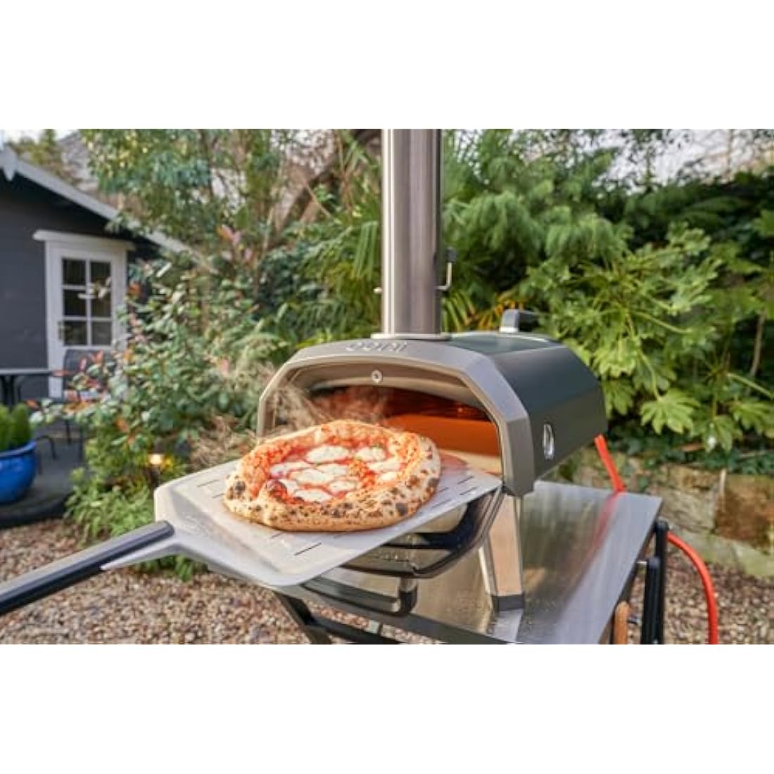 Ooni 12” Perforated Pizza Peel, Pizza Paddle, Pizza Oven Accessories, Pizza Peel for Award Winning Pizza Oven