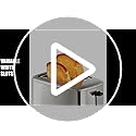 Morphy Richards Equip 2 Slice Toaster, Defrost and Reheat, Browning Controls, Variable Wide Slots, Removable Crumb Tray, 800W, Stainless Steel, 222067