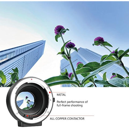 Meike MK-C-AF4 Adapter For Canon EF EF-S lens mount to EOS M EF-M Mirroless Camera