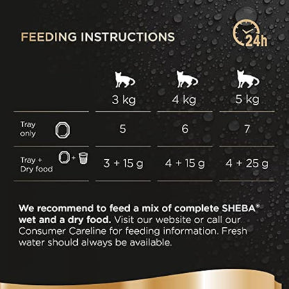 Sheba Perfect Portions - with Salmon in Loaf - 12 x 37, 5 g