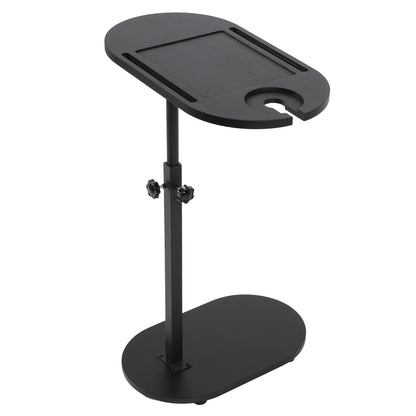 Ejoyous C-Shaped Side Table, Adjustable Height, 360 Degree Rotation, Wooden Coffee Table for Living Room, Bedroom, Bathroom, Sofa Side Bedside Table