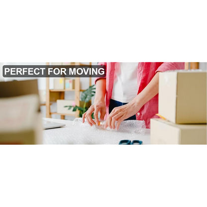 Bargain Factory Extra Large 300mm X 10m Roll of Quality Bubble Cushioning Wrap Roll - Strong, Affordable, and Ideal for House Moving, Removals, Packing, Shipping, and Mailing