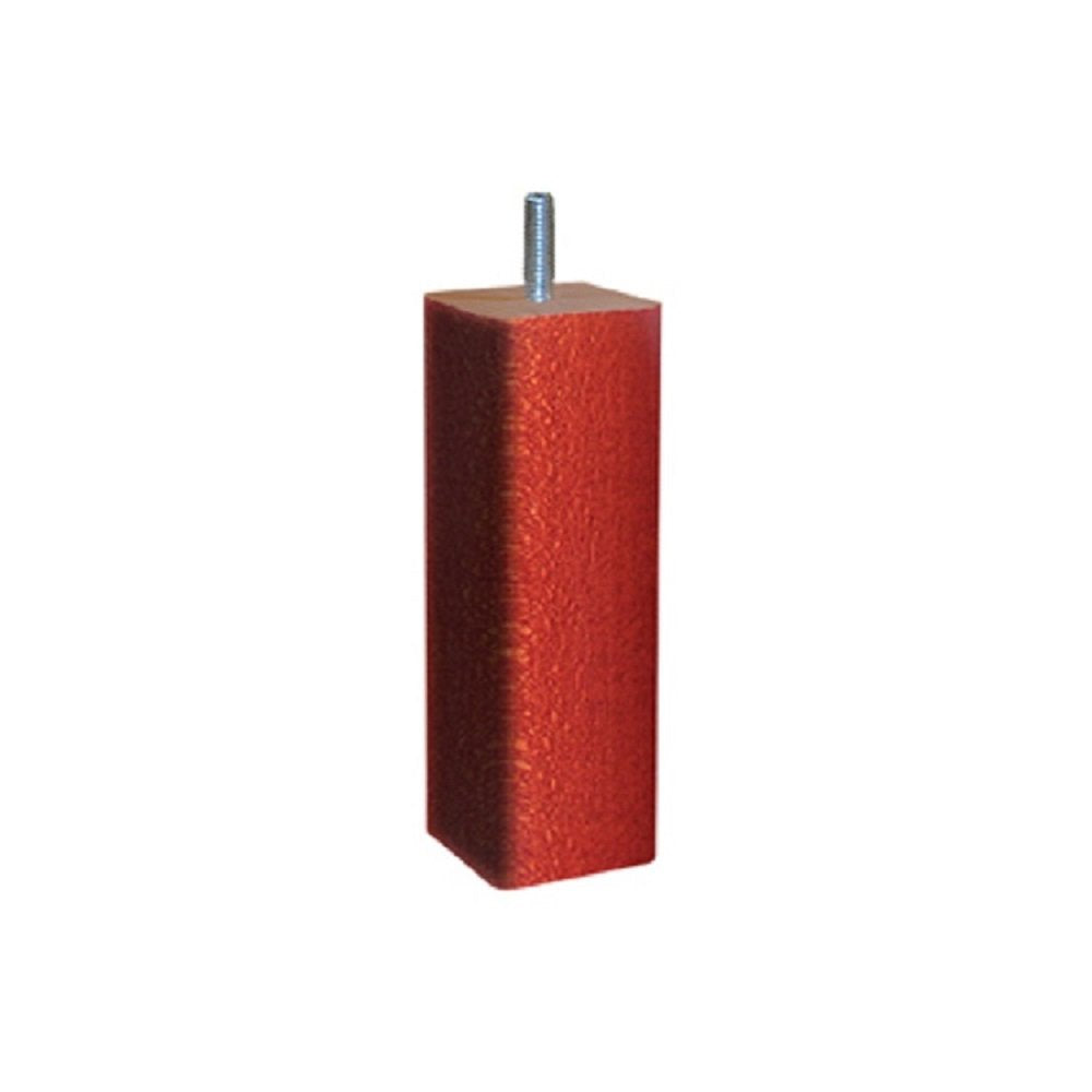 Margot – Douceur SCANDINAVE Square Wood Base 4 Feet 5 x 5 x 18 cm, Wood, Teinte merisier, 5 x 5 x 18 cm