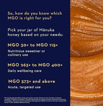 Manuka Health MGO400 Plus Honey, 500 g