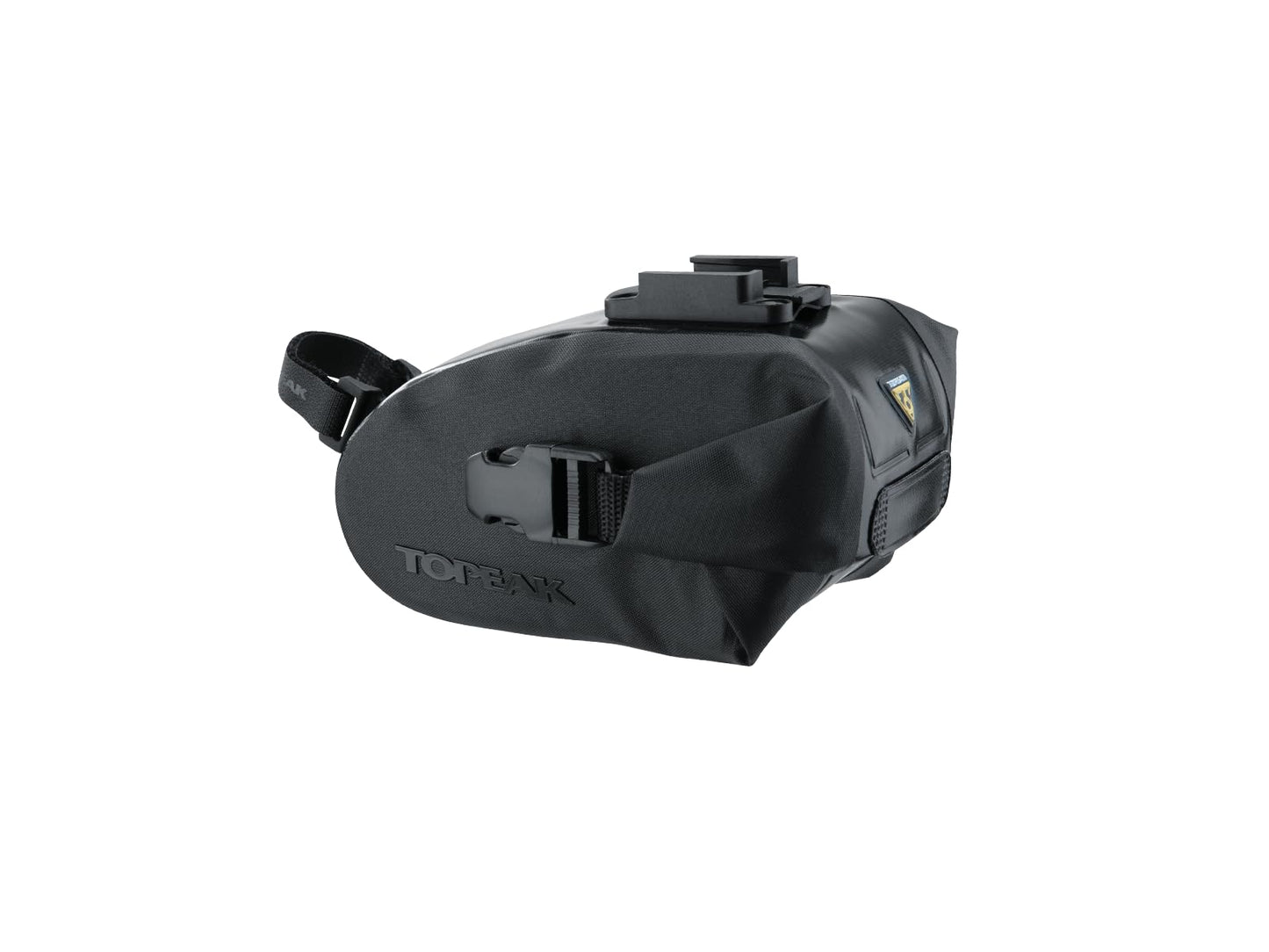 Topeak Wedge Dr Bag with Fixer (Black, 9.1x4.3x5.1-Inch, Large)