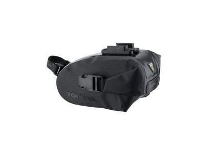 Topeak Wedge Dr Bag with Fixer (Black, 9.1x4.3x5.1-Inch, Large)