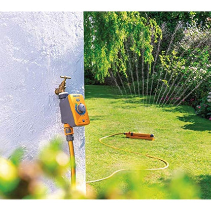 HOZELOCK - Watering Timer Select Controller : Automatic Watering, Easy To Use, 16 Pre-installed Programs, 2 to 60min Watering up to 4 Times A Day, Manual Watering Function [2220 1240]