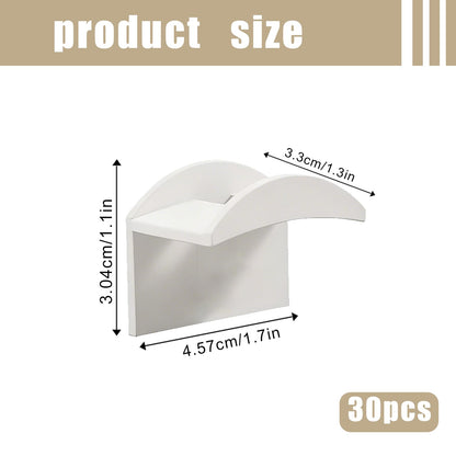 12 Pcs Hat Hooks,Adhesive Cap Holder Hat Hooks for Wall for Baseball Caps