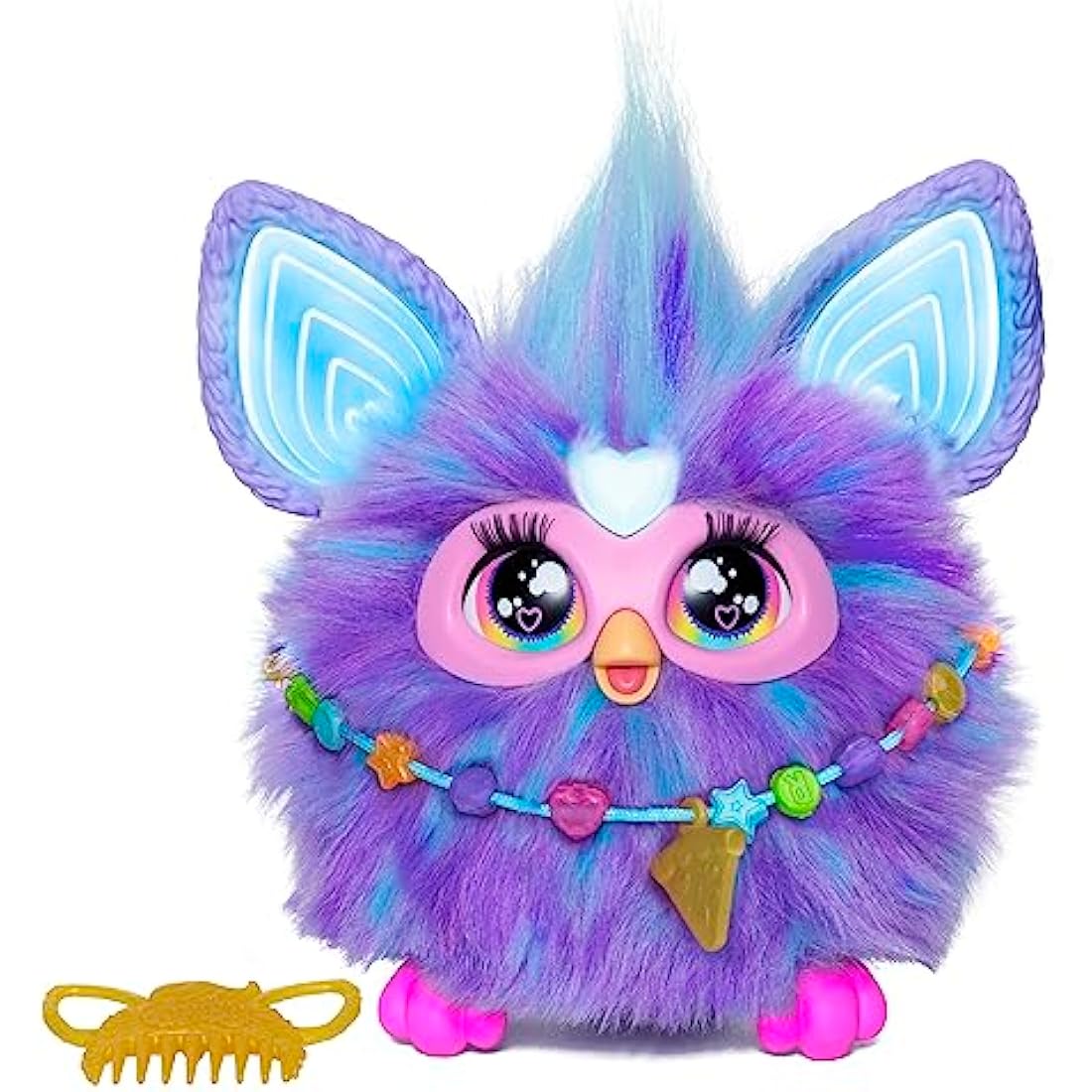 Furby Electronic Plush Toy with Sounds for Kids, Plush Toys, Interactive Talking Furby Collectible, 15 cm/6 inch, Soft to the Touch