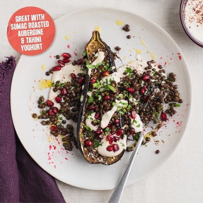 Merchant Gourmet Dried Puy Lentils 2.4 kg - High Fibre, High Protein, Low Fat, Vegan - No Need to Pre-Soak - Pack of 8 x 300g Boxes