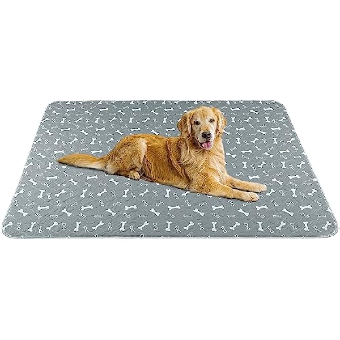 Baodan Puppy Pads Washable, 2 Pack Reusable Puppy Training Pads, Super Absorbent Waterproof Dog Mat Pee Pads for Dogs, Fast Drying Training Pads for Home, Car, Travel - 122x122 cm